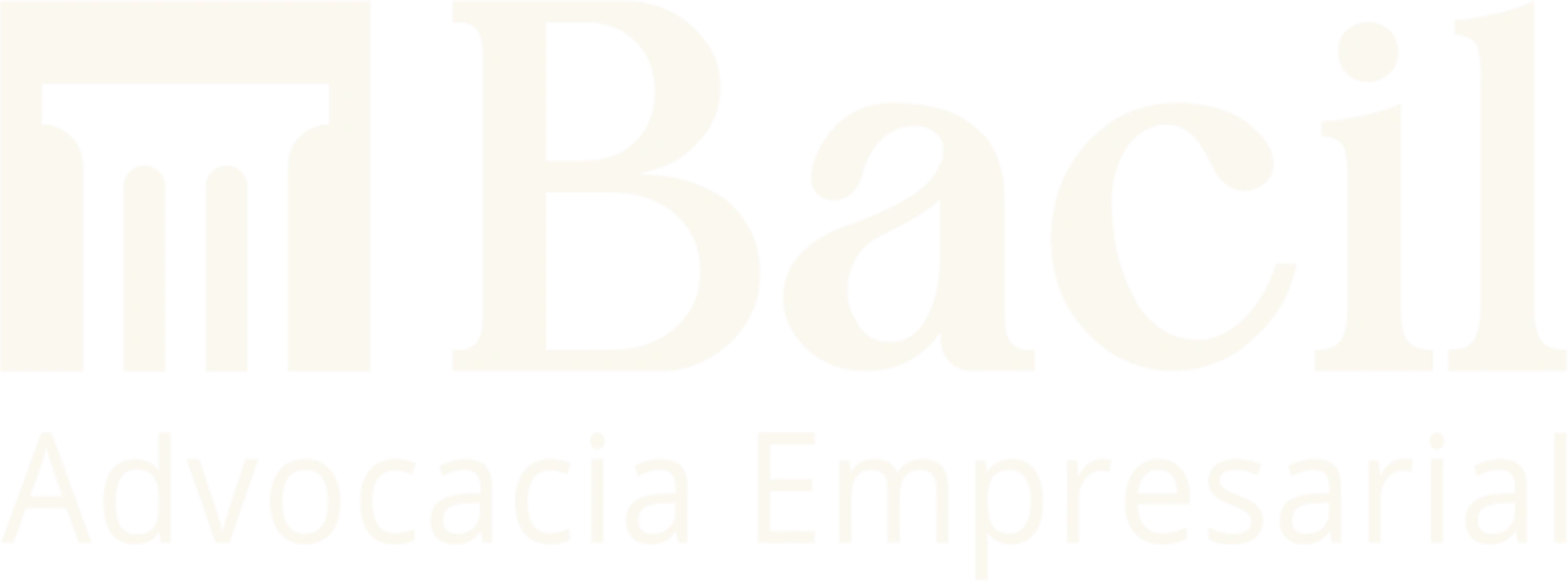 Logo Bacil Branco